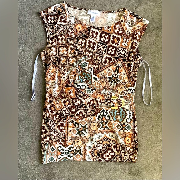 Calvin Klein Multicolor Small petite women’s shirt - Picture 1 of 2